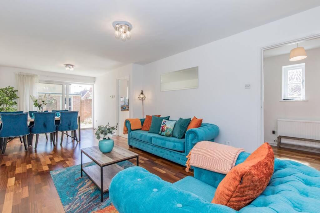 Stylish Townhouse In The Heart Of Summertown Оксфорд Екстериор снимка